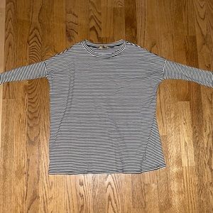 Striped long sleeve shirt